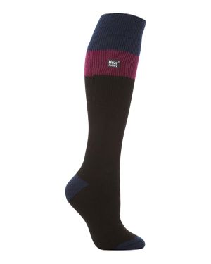 Heat Holders Ladies 2.3 Tog Extra Long Knee High Skiing Thermal Ski Socks - Lila