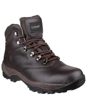 Cotswold Winstone Leder Herren Wanderstiefel - Schwarz