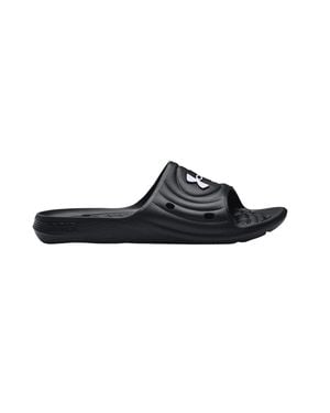 Under Armour Herren/Damen Badesandale "Locker Iv" /Weiß) - Schwarz