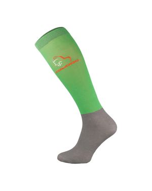 Comodo 1 Pack Damen Mikrofaser Kniestrümpfe Für Reiter Und Reitsport - Grün