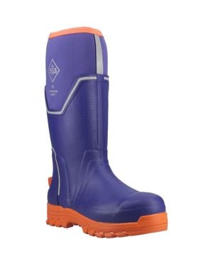 Muck Boot Grit S5 Herren Gummistiefel - Blau