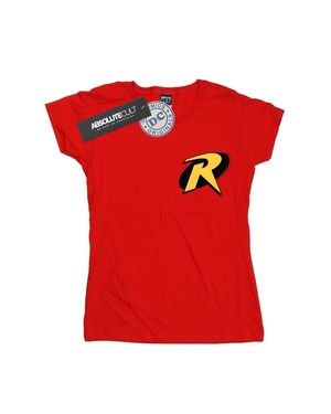 Dc Comics T-Shirt Für Damen - Rot