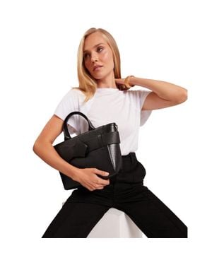 Ted Baker Jimsa Knot Bow Tragetasche - Schwarz