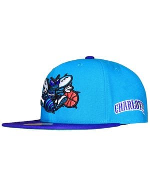 Mitchell & Ness Nba Charlotte Hornets Team Origins Cap - Blau