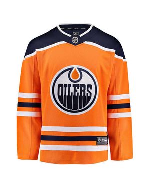 Fanatics Fanatiker Edmonton Oilers Herren Trikot - Orange