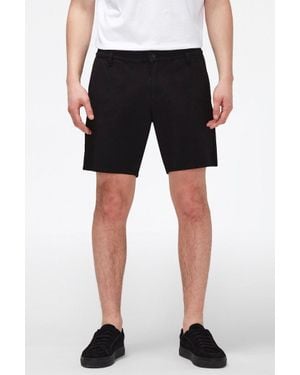 7 For All Mankind Herren Pants Travel Short Shorts - Schwarz
