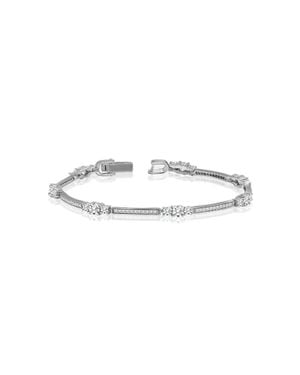 Bibei Damenarmband Mit Funkelnden Zirkonias, 925 Sterling Bipu022 - Mettallic
