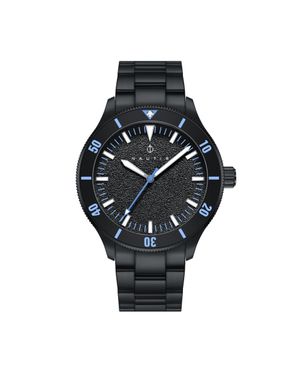 Nautis Montre-Bracelet Deacon - Schwarz