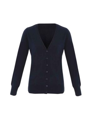 PREMIER "Essential" Strickjacke V-Ausschnitt Für Damen (Marineblau)