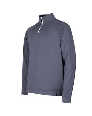 Under Armour Midlayer Mit Kurzem Reißverschluss Für Herren (Burgfelsen) - Blau