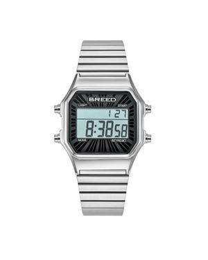 Breed Terra Digitaluhr - Mettallic