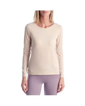 Janira Flexie Adapt 1040204 Damen Langarm-Unterhemd - Natur