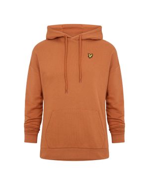 Lyle & Scott Kurz-Hoodie Für Damen, Leger (Rost/ - Orange