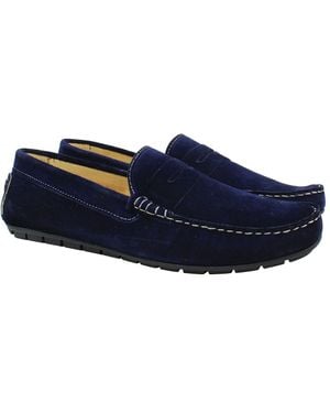 John White Monte Herren Marineblaue Schuhe