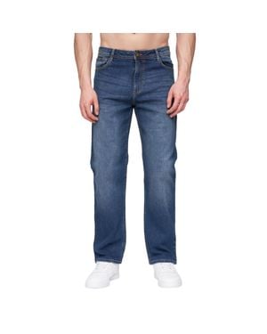 Henleys "Breeze" Jeans Für Herren (Steinwaschen) - Blau
