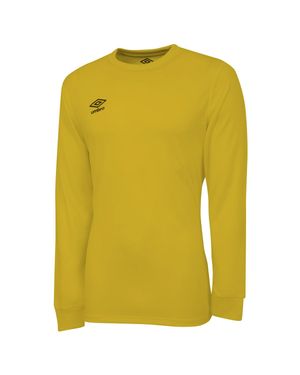 Umbro "Club" Trikot Für Herren Langärmlig - Gelb