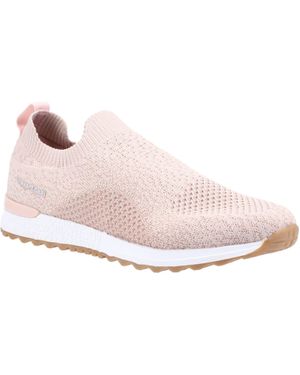 Hush Puppies Ladies Ennis Turnschuhe (Blush) - Pink