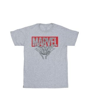 Marvel T-Shirt Für Herren (Grau)