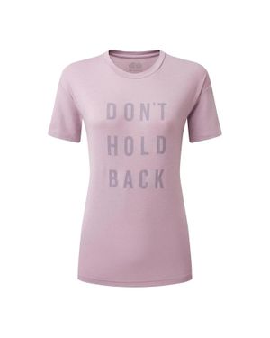 Dhb "Dont Hold Back" T-Shirt Für Damen (Violett) - Lila