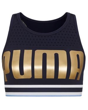 PUMA Sport Training Damen Sport-Bh - Blau