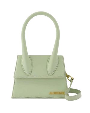 Jacquemus Le Chiquito Moyen Hellgrune Tasche - Grün