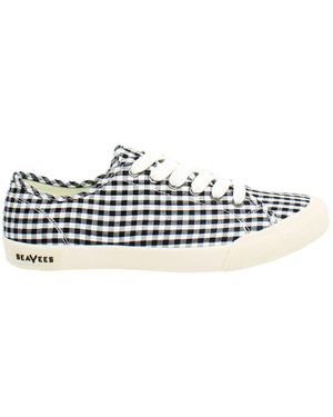 Seavees Monterey Americana Damen/Weiß Plimsolls - Blau