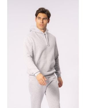 TeeShoppen Essential Kapuzenpullover – Melange - Grau