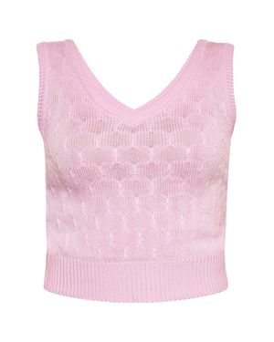 myMo Pullunder Damen - Pink