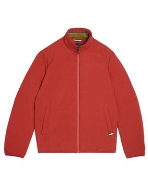 Ted Baker Tucson Geschweißt Herren Dark Jacke - Rot