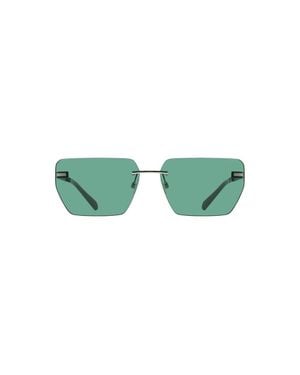 Calvin Klein Ckj733S Sonnenbrille Mit Quadratischem Rahmen - Grün