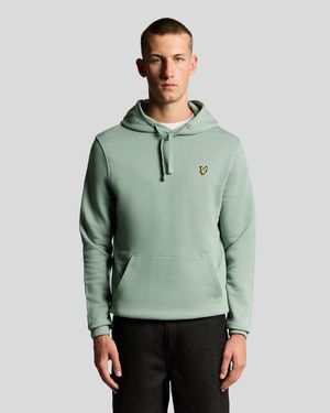 Lyle & Scott Loopback-Hoodie Aus Baumwolle - Grün