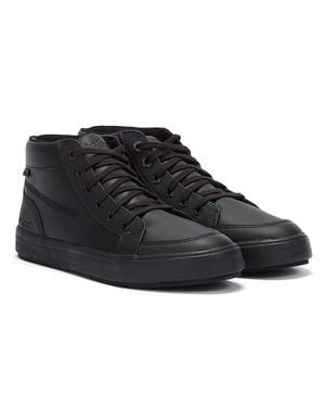 Kickers Tovni Hi Leder Herren Schuhe - Schwarz