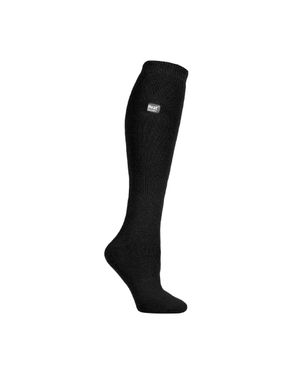 Heat Holders Damen Dünne Extra Lange Leichte Kniestrümpfe Thermosocke - Schwarz
