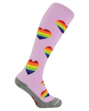 Hingly Hockeysocken Mit Farbenfrohen, Coolen, Lustigen Und Witzigen Designs - Pink