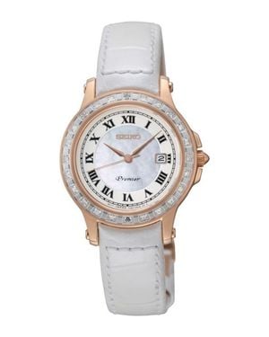 Seiko Damenarmbanduhr Sxdf08P1 (Ø 28 Mm) - Grau
