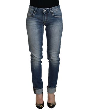 Acht Schmale Passform Jeans - Blau
