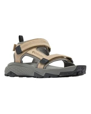 Columbia Peakfreak Rush Leather Herren Oxford Tan/Quarry Sandalen - Braun