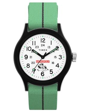 Timex X Monopoly Herren Armbanduhr Tw2Y47100 - Grün