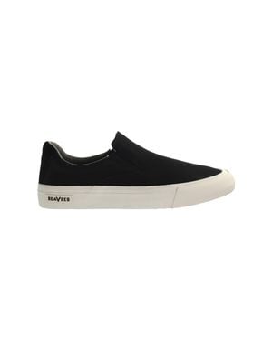 Seavees Hawhrone Slip Auf Standard - -Popliner - -Damenschuhen - Schwarz