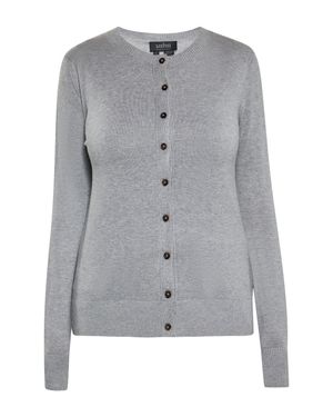 Usha Strickjacke Damen Melange - Grau
