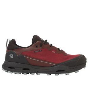 Craghoppers "Adflex Low 2" Sneaker Für Herren/Damen (Gebrannter Ziegelstein/Schwarz) - Rot