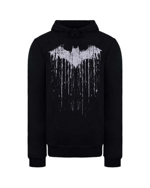 Dc Comics Batman Druck Herren Hoodie - Schwarz
