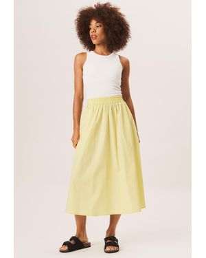 Gini London Baumwolle Gummizug - Gelb