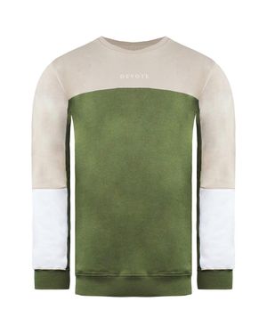 Devote London Widmen Sie London Herren Nacktpullover - Grün
