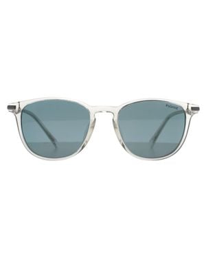 Polaroid Pld 4187/G/S/X 900 M9 Kristallgrau Polarisierte Sonnenbrille - Blau