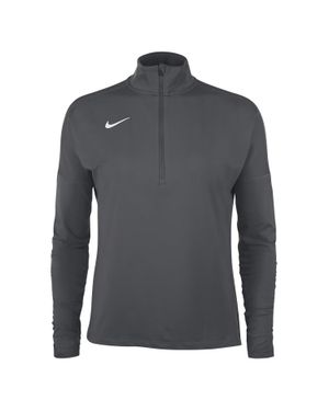 Nike Oberteil Für Damen, Weiter Stehkragen, Regulär, Langärmlig (Anthrazit) - Grau