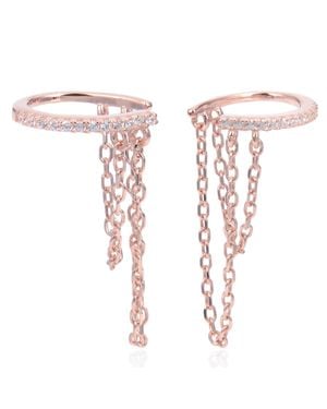 Gena Paris Earcuff Rock Eins - Pink