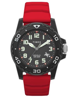Timex Main Street Main Street Herren Armbanduhr Tw5M61000 - Rot