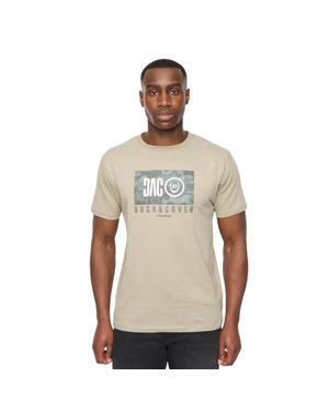 Duck and Cover "Chamchee" T-Shirt Für Herren (Salbei) - Natur