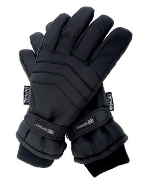 Thinsulate Herren 3M 40 Gramm Thermisch Isolierte Wasserdichte Skihandschuhe - Blau